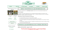 Desktop Screenshot of honoluluquarterbackclub.com